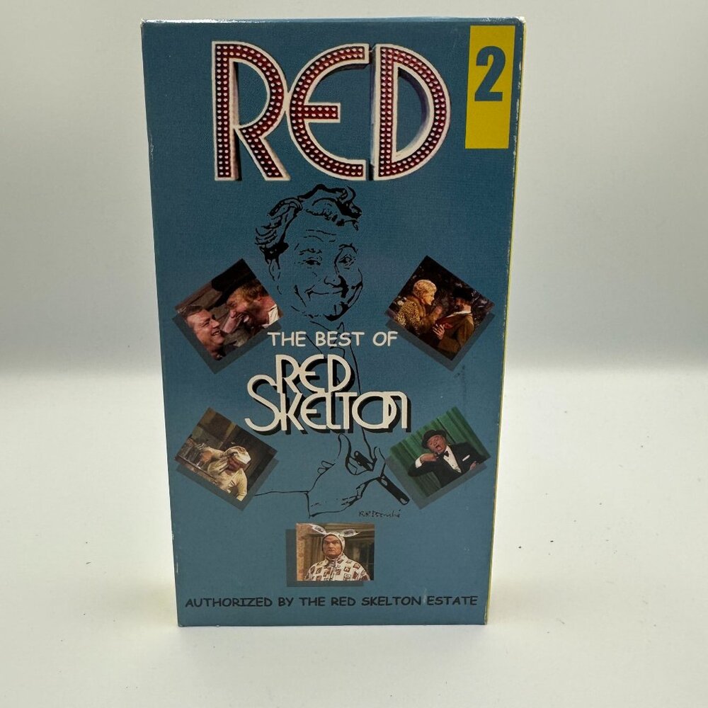 The Best Of Red Skelton VHS 2001 Volume 2 Authorized Estate Edition